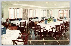 Postal vintage de lino oriental para comedor de hotel Kobe Japón - Imagen 1 de 2