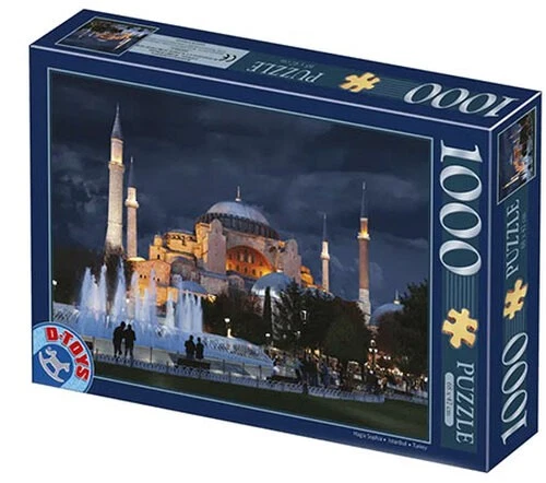 Puzzle (1000 T.) Hagia Sophia bei Nacht (D-Toys) NEU/OVP