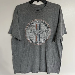 Camiseta para hombre Ford Classic Mustang con licencia oficial talla XL aspecto vintage - Imagen 1 de 8