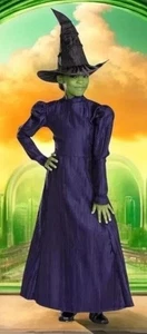 Disfraz Wicked Movie Elphaba Niños De Lujo Mediano 7/8 Nuevo Con Etiquetas Envío Rápido Gratis - Imagen 1 de 3