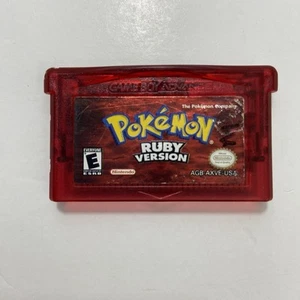 Pokémon Rubin Version Game Boy Advance GBA 2003 ORIGINAL Gute Batterie SPART - Bild 1 von 7
