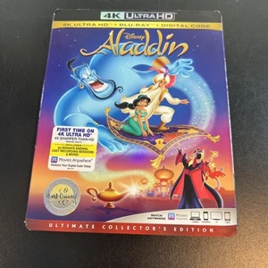 Aladdin Ultimate Collector's Ed. (4K Ultra HD + Blu-ray + Digital Code), SEALED - Picture 1 of 3
