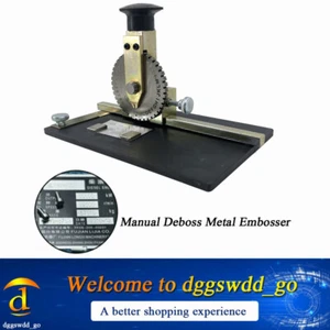Manuelle Prägemaschine Metallplatte Prägung Prägemaschine Dog Tag Drucker - Bild 1 von 13