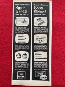 Pubblicità Vintage 1970 Stampa Lancia Proiettili Munizioni Pistole Armi da Fuoco Pubblicità - Foto 1 di 7