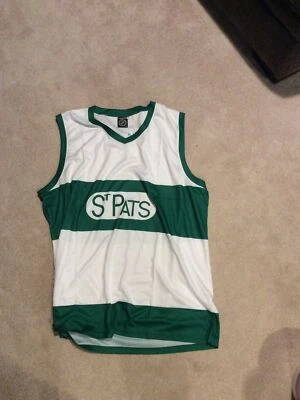 Vintage Toronto Maple Leafs/Saint Pats Green Sleeveless Hockey Tank - XXXL - Image 1 of 4