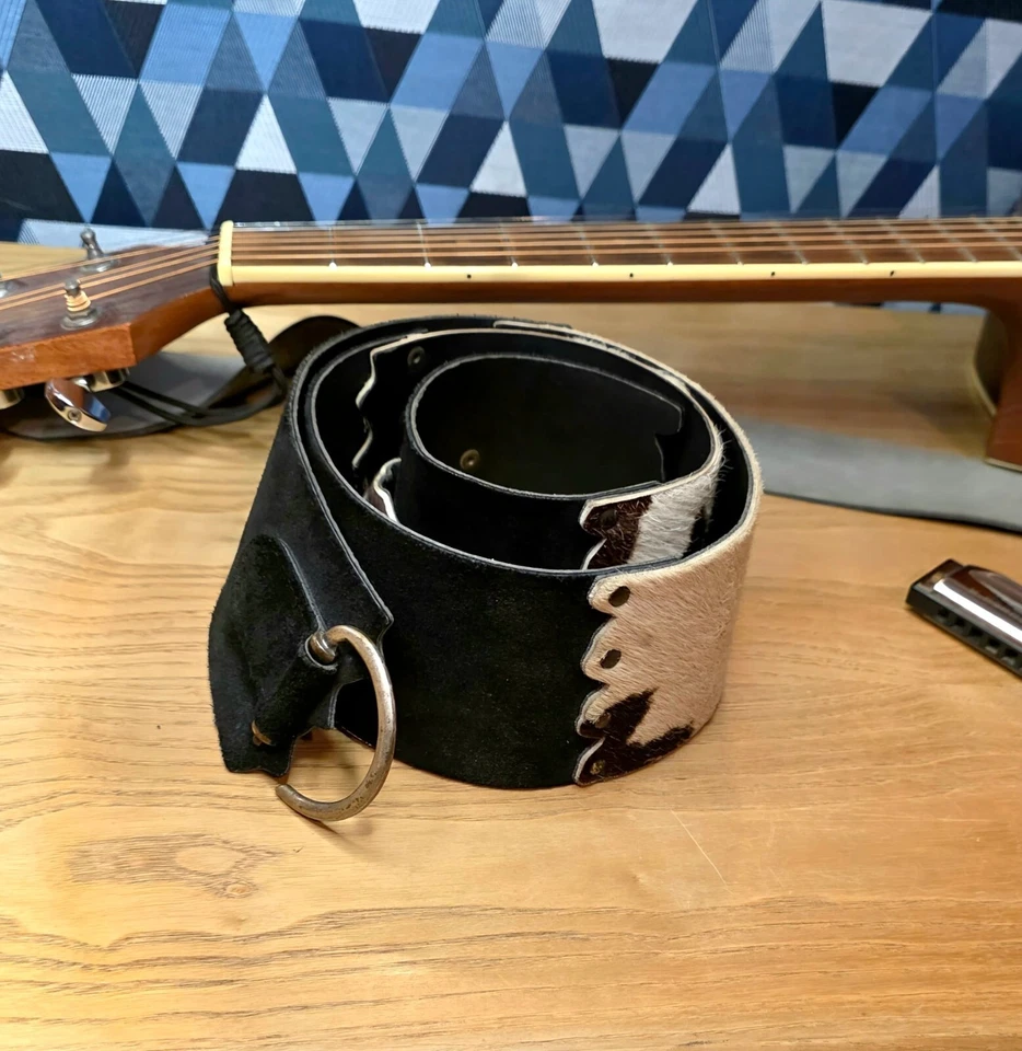 SOLO PER OGGI!!! CINTURA IN PELLE E VERO CAVALLINO – Artigianato di Stile - Immagine 1 di 4