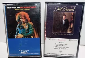 2 Neil Diamond Kassetten Hot Night August Night - Bild 1 von 3