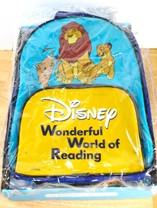 Disney Wunderbare Welt des Lesens ~ König der Löwen Rucksack & 4 Bücher ~ NEU - Bild 1 von 5