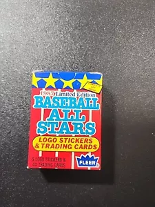 Juego de caja Fleer 1987 edición limitada de béisbol All Stars Ripken Jr Gwynn - Imagen 1 de 2