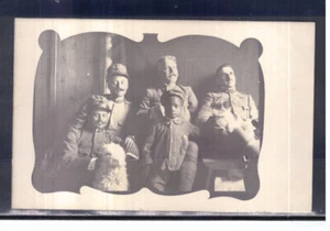 Cartolina Fotografica Soldati Italiani Sussistenza KK3078 - Foto 1 di 1