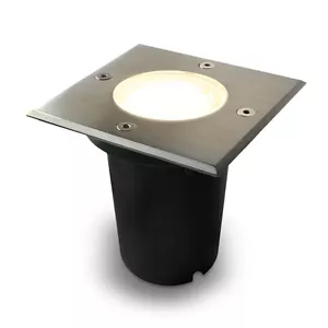 5x Bodenstrahler innen LED Bodenleuchten für aussen Gartenleuchte IP67 GU10 230V - Bild 1 von 16