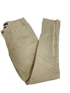 511 Tactical Jeans Damen 8 lang Biege Denim Eingrifftasche Reißverschluss Verlängerung Freizeit - Bild 1 von 11