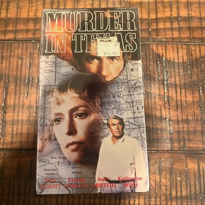 Murder In Texas 1990 VHS Sam Elliott Farrah Fawcett Andy Griffith Kate Ross NEW - Image 1 of 4