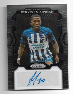 2023-24 Panini Prizm Premier League Autograph Auto Card: Pervis Estupinan #TZJ - Bild 1 von 3