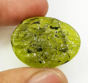 21.20 Ct Certified Natural Green Moldavite Rough Loose Raw Moldavite Gemstones - Picture 1 of 5