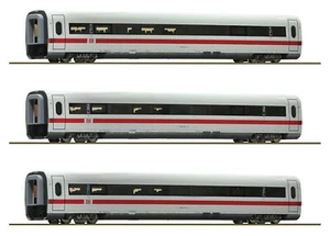 Roco 74030 Juego Complementario 3 con Tres Vagones Intermedios para Tren ICE-1 - Imagen 1 de 1