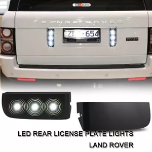 Land Rover Range Rover L322 2003-2012 Rear Tail LED License Plate Lights - Bild 1 von 6