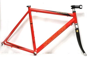 Specialized Allez Comp vintage aluminium frameset with carbon Kinesis fork sz M - Imagen 1 de 20