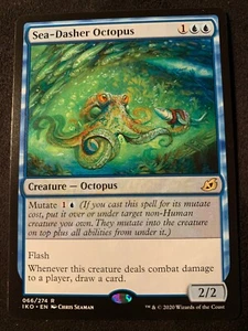 MTG Magic 1x x1 - Sea-Dasher Octopus Ikoria:LOB Ed NM (Avl 8) - Make OFFER! - Picture 1 of 3
