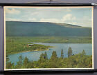 Countrycore Mural Vintage Foto Wall Chart Finnish Lake District Landscape