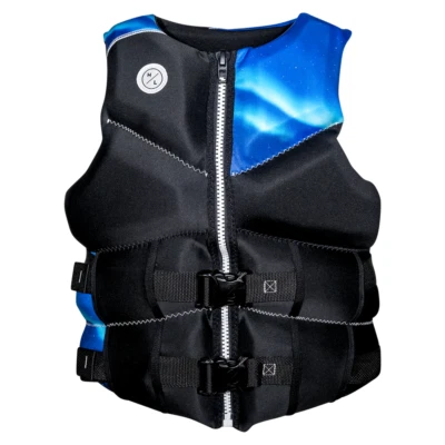 Hyperlite Logic Neoprene Life Vest - Women's - 2025 - Large / Black/Blue - Image 1 of 4