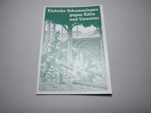 Schutzanlagen Unterstände Zelte Feldlager Krieg Prepper Bushcraft Survival Buch - Bild 1 von 6