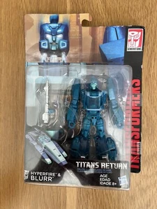 HYPERFIRE & BLURR Transformers Titans Return Deluxe Class Hasbro (New Unopened) - Picture 1 of 5