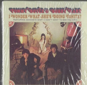 Tommy Boyce and Bobby Hart- I Wonder What She's Doing Tonite CD; LP Replica - Picture 1 of 2