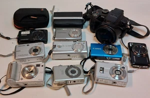 10 Digital Camera Bundle - Lumix/Fujifilm/Canon - Picture 1 of 24