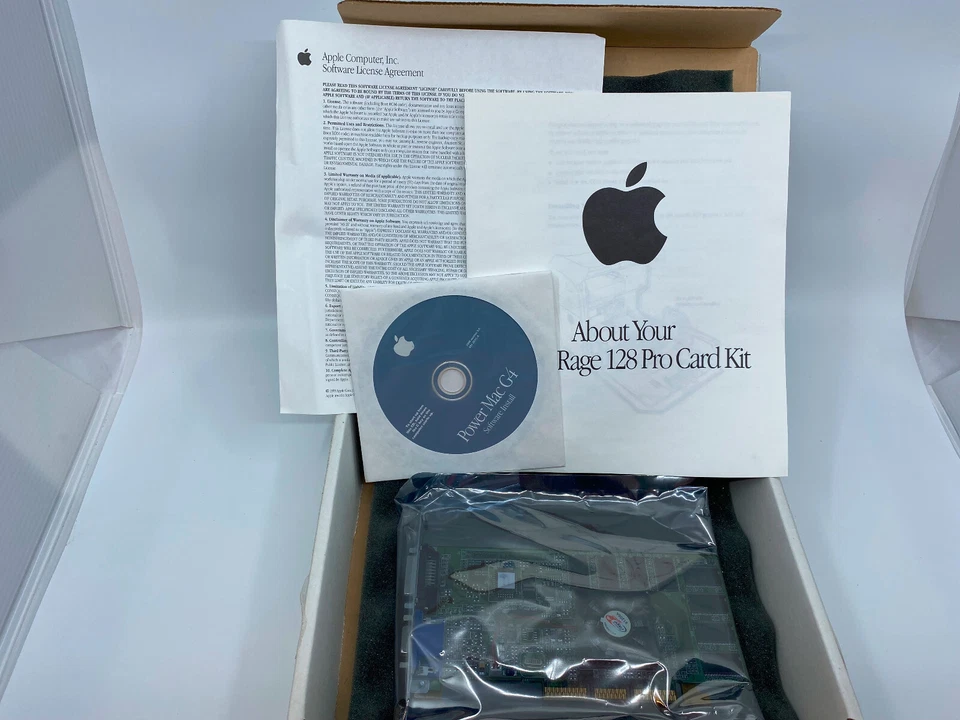 Apple Mac G4 ATI Rage 128 Pro AGP Card Kit NEW SEALED OEM - Image 1 of 1