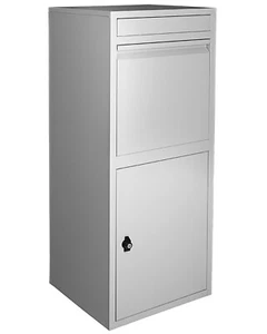 Paketbox Postbox Briefkasten für Pakete Warensendungen & Briefe grau Ondis24 - Bild 1 von 8