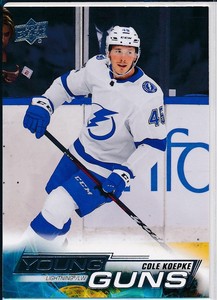 2022-23 Upper Deck Series 2 Young Guns 484 Cole Koepke 