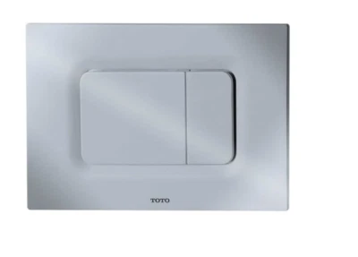 Placa de empuje de doble botón TOTO YT920-MS para sistemas de tanques en pared PLATA MATE ¡Nueva! Foto 1 de 4