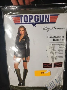 Pagliaccetto e imbracatura paracadutista Leg Avenue TG85490 Top Gun taglia S/P - Foto 1 di 4