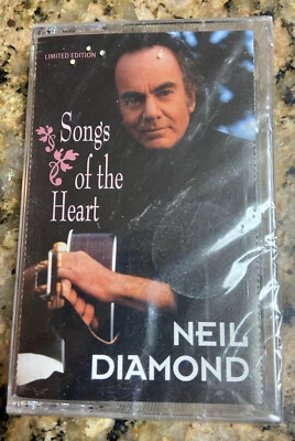 Vintage Neil Diamond Songs Of The Heart Cassette Tape MINTY Factory Sealed - Image 1 of 3