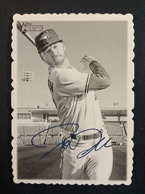 2018 Topps Heritage High Number 1969 Deckle Edge Josh Donaldson #7 - Image 1 of 2