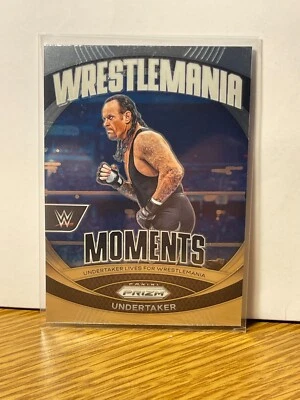Undertaker 2024 Prizm WWE - WrestleMania Moments #37 - - Image 1 of 2