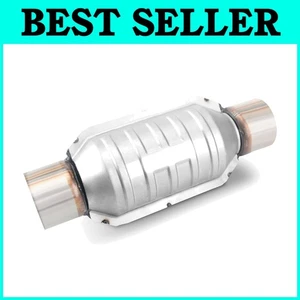 EPA Compliant 3-Inch High Flow Catalytic Converter for Optimal Engine Efficiency - Picture 1 of 8