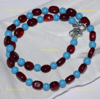 Sterlingsilber Kunstdiamanten Türkis Gefärbt Stein Rubin Schwarz Freitag Ehefrau - Bild 1 von 4