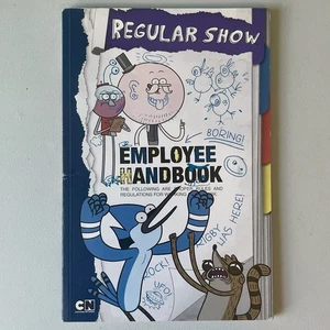Regular Show Employee Handbook by Christa Roberts 2014 Cartoon Network Paperback - Picture 1 of 4