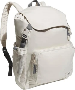 adidas Saturday Sport Unisex Compact Backpack Beige/Gray NEW WITH TAG - Picture 1 of 11