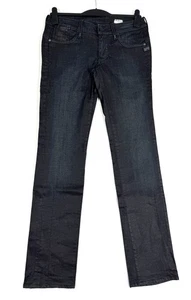 G-STAR Raw Jeans Damen Regular Slim Straight Dunkelblau Hose WMN 3301 Gr. W30 - Bild 1 von 3
