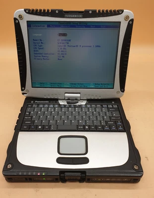 Panasonic Toughbook CF-18 MK3 10.4" 1.1GHZ 512MB ,NO HDD,SL21 - Image 1 of 4