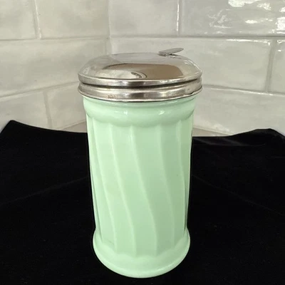 Everyday Gibson Diner Sugar Dispenser, Jadeite Glass - Image 1 of 4
