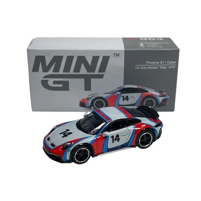 MINIGT PORSCHE 911 DAKAR - ICE GRAY METALLIC "RALLY 1978" - 964 SCALA 1:64 - Immagine 1 di 3
