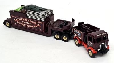 Trackside 1/76 AEC Mammoth Ballast Drawbar Trailer Dodgems Load Edwards Fun Fair - Image 1 of 4