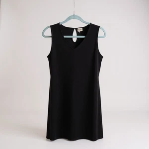 EasyWear by Chico's black tank dress size 1 / Women's M/8 - Picture 1 of 7