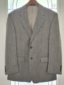 Chaqueta de dos botones de lana espiga Ralph Lauren para hombre - Imagen 1 de 15