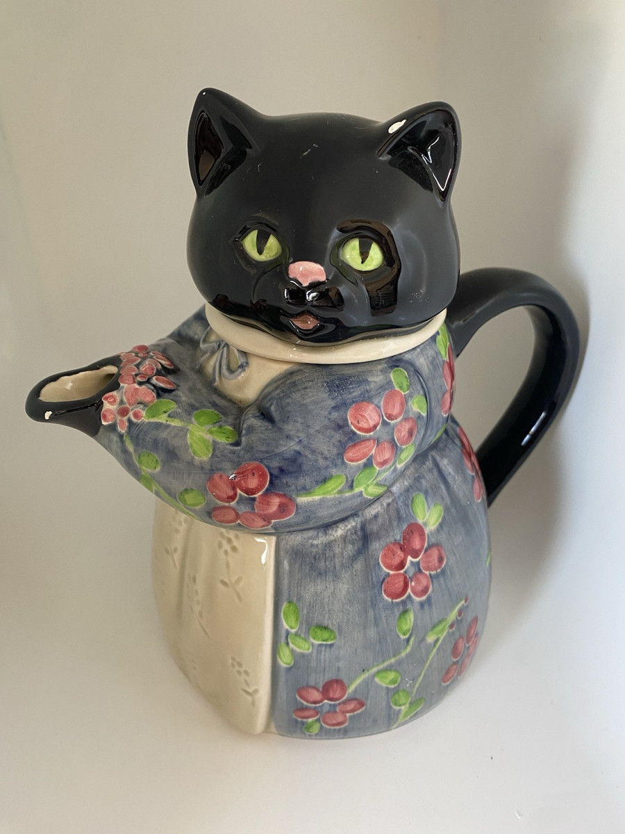 Black Cat Teapot for sale | eBay Black Cat Teapot for sale | eBay