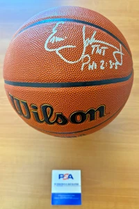 Ernie Johnson Signed Autographed Basketball PSA/DNA COA NBA on TNT - Picture 1 of 3